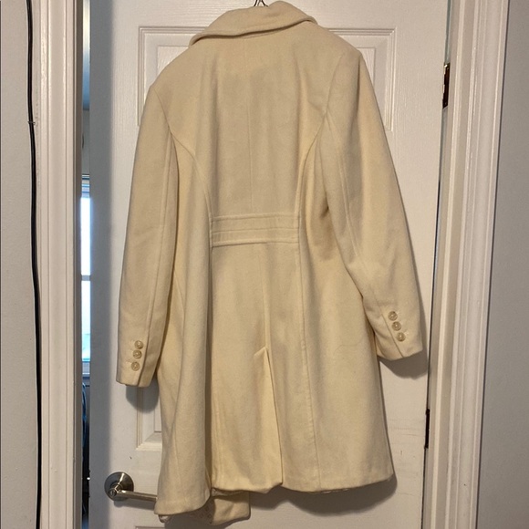 Anne Klein Cream Women's Coat - Picture 6 of 6